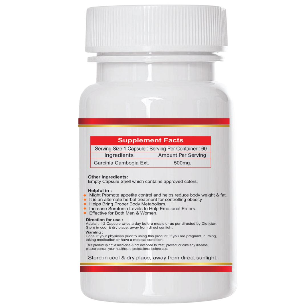 NOURISHWORLD | Garcinia Cambogia Tea Extract Supplement | Weight Loss Management, Fat Burner | Boosts Metabolism & Energy(Combo Pack)
