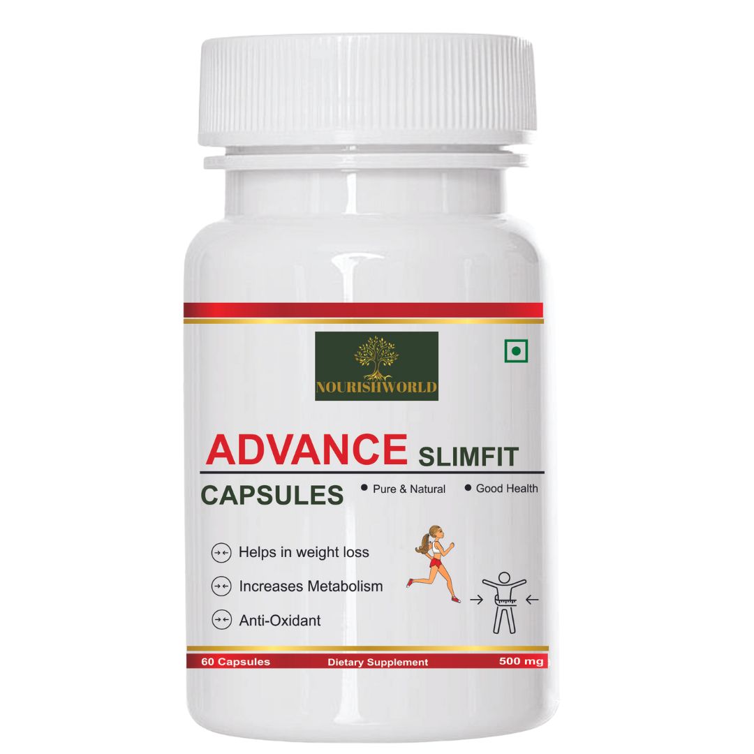 ADVANCE SLIMFIT Ayurvedic Capsules for Scientific Weight Management | For Men & Women
