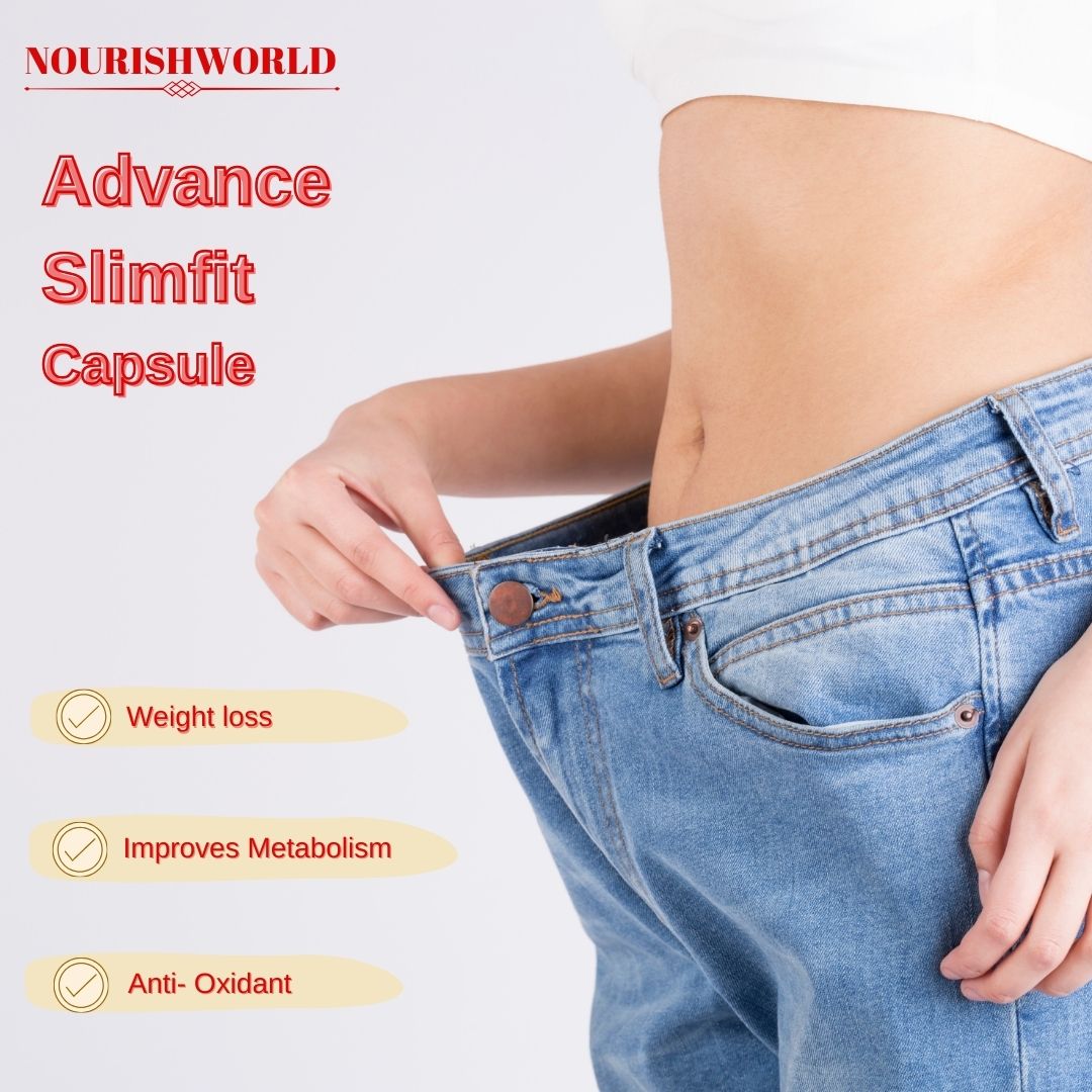 ADVANCE SLIMFIT Ayurvedic Capsules for Scientific Weight Management | For Men & Women