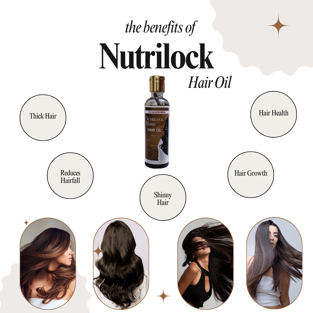 Nutrilock Hair oil Combo pack