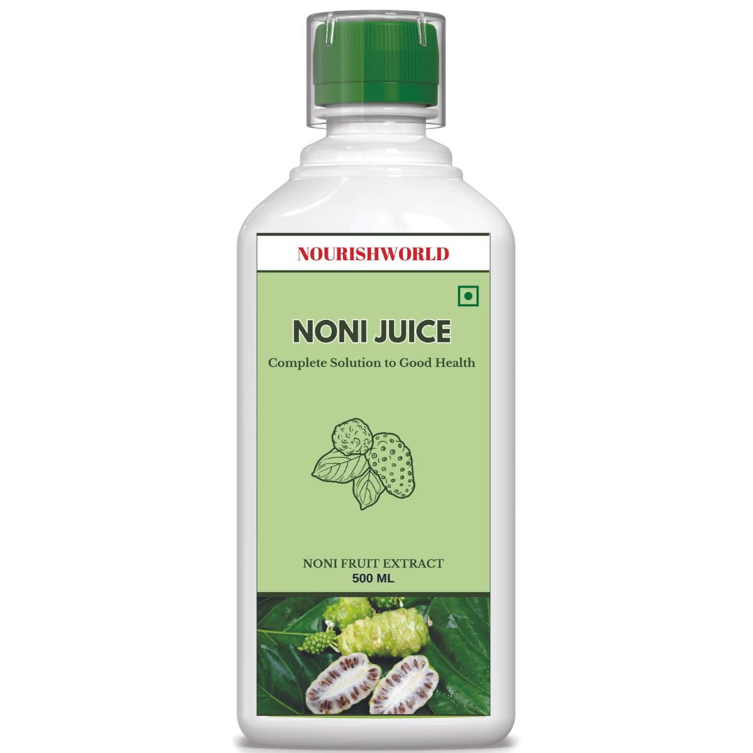 NOURISHWORLD | Noni Juice 500ML for Diabetes Care & Immunity Boost, Rich in Antioxidants Boosts Energy, Sugar Free Noni Kokum Juice